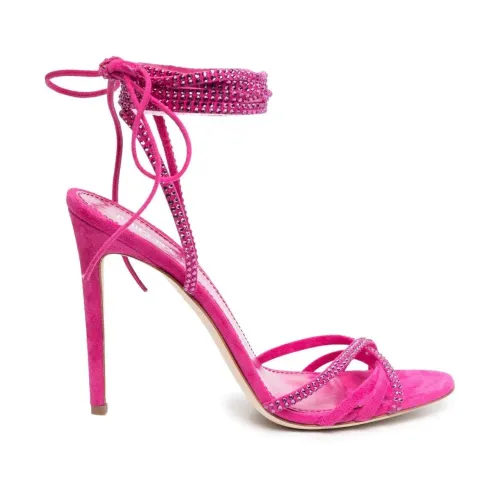 Paris Texas , Holly nicole lace up sandal ,Pink female, Sizes:
