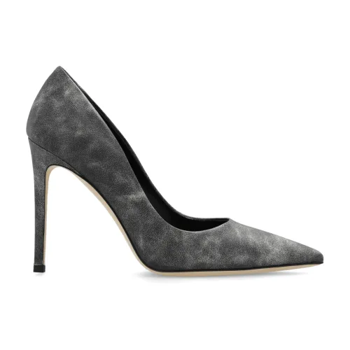 Paris Texas , ‘Paris’ stiletto pumps ,Gray female, Sizes: