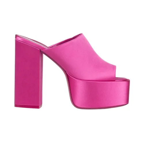 Paris Texas , Sasha Mule Raso Sandals ,Pink female, Sizes: