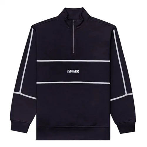 Parlez Sierra 1/4 Zip Sweatshirt - Navy