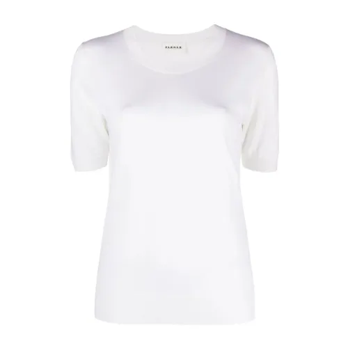 P.a.r.o.s.h. , 002 Panna Sweater ,White female, Sizes: