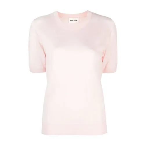 P.a.r.o.s.h. , 085 Fior DI Pesco Sweater ,Pink female, Sizes: