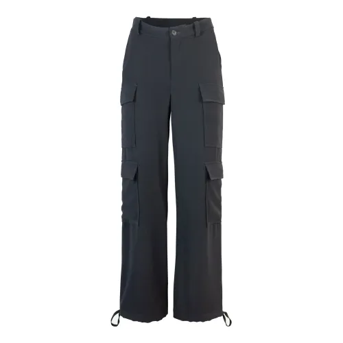 P.a.r.o.s.h. , Cargo Utility Trousers ,Black female, Sizes: