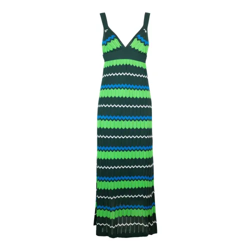P.a.r.o.s.h. , Dress ,Green female, Sizes: