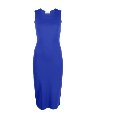 P.a.r.o.s.h. , Tank sleeve dress ,Blue female, Sizes:
