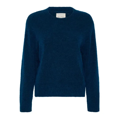 Part Two , Blue Opal Knit Sweater ,Blue female, Sizes: