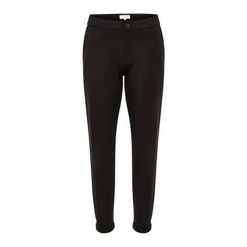 Part Two , Classic Fit Black Pants ,Black female, Sizes: