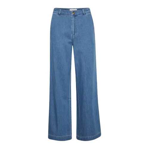 Part Two , Coraliepw Pa Trousers 30307937 ,Blue female, Sizes: