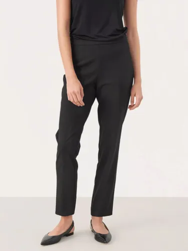 Part Two Dara Cropped Chino Trousers, Black - Black - Female