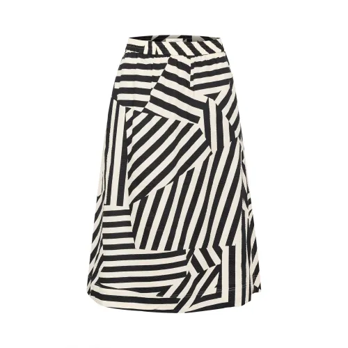 Part Two , Deconstructed Stripe Skirt ,Multicolor female, Sizes: