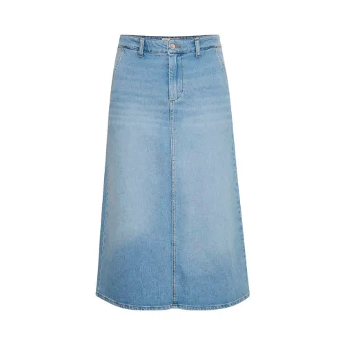 Part Two , Denim Skirts ,Blue female, Sizes: