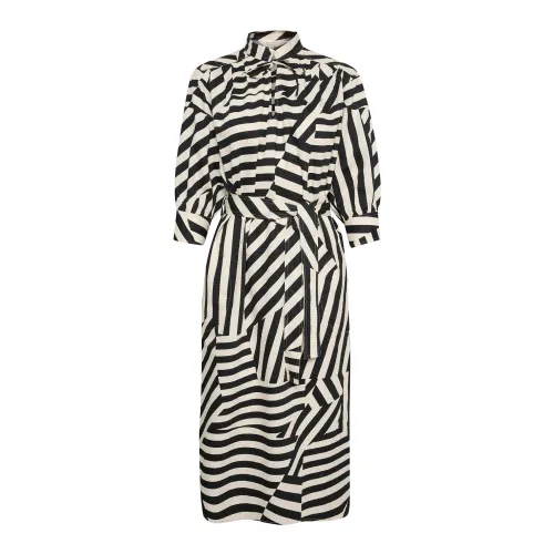 Part Two , Enapw Dr Dresses 30308468 Deconstructed Stripe ,Multicolor female, Sizes: