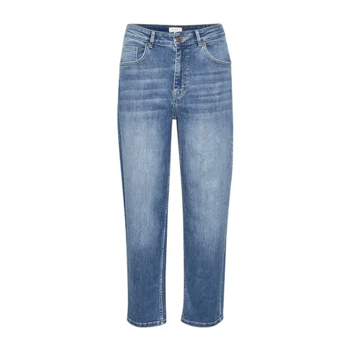 Part Two , Light Blue Denim Straight Jeans ,Blue female, Sizes: