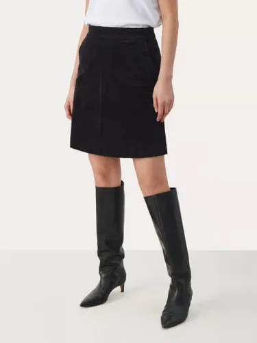 Part Two Lings Corduroy Mini Skirt - Black - Female