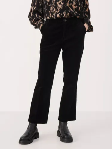 Part Two Misha Plain Corduroy Trousers, Black - Black - Female