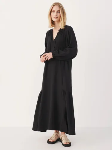 Part Two Oanna Long Sleeve Maxi Dress, Black - Black - Female