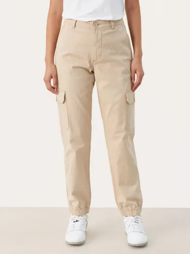 Part Two Sevens Cargo Trousers - White Pepper - Female