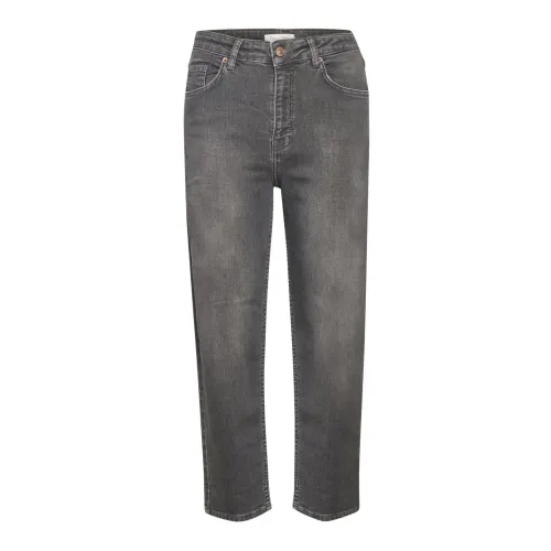Part Two , Straight Jeans - Hela Collection ,Gray female, Sizes:
