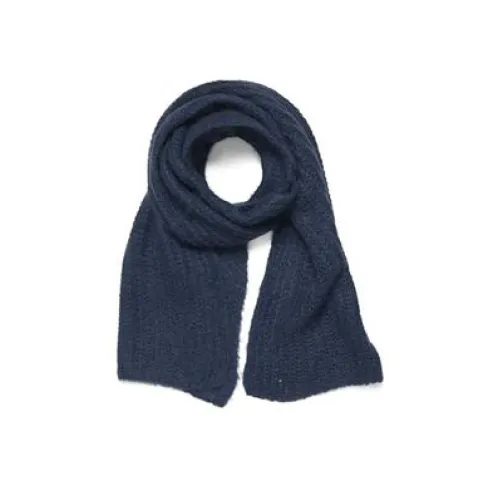 Part Two , Winter Knit Scarf ,Blue female, Sizes: ONE