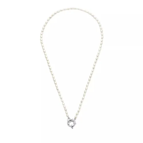 Parte Di Me Necklaces - Brioso Cortona Bella 925 sterling silver pearl nec - silver - Necklaces for ladies