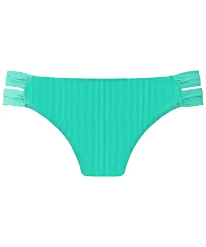 Passionata Womens Love Cut Out Bikini Brief - Green Polyamide
