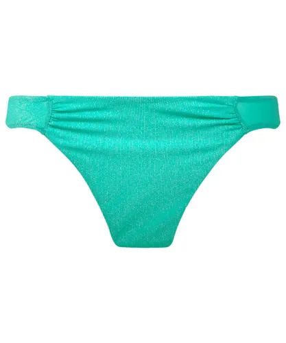 Passionata Womens Love Tab Side Bikini Brief - Green Polyamide