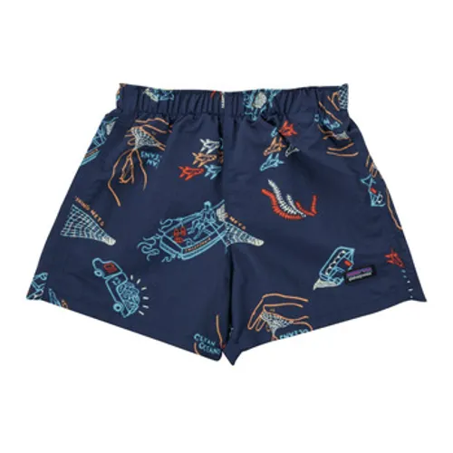 Patagonia  BABY BAGGIES SHORTS  boys's Children's shorts in Blue