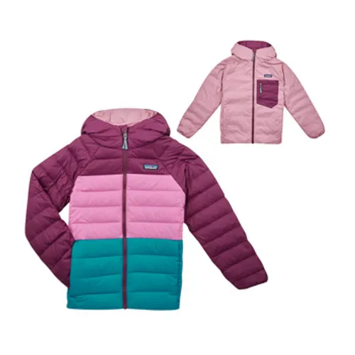 Patagonia  K'S REVERSIBLE DOWN SWEATER HOODY  girls's Children's Jacket in Pink