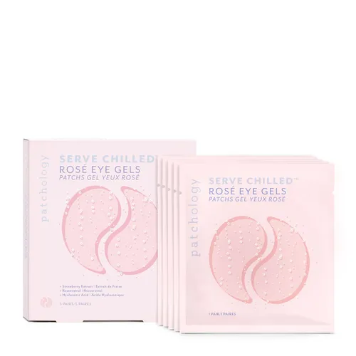 Patchology Serve Chilled - Rosé Eye Gels 5 Pairs 75G