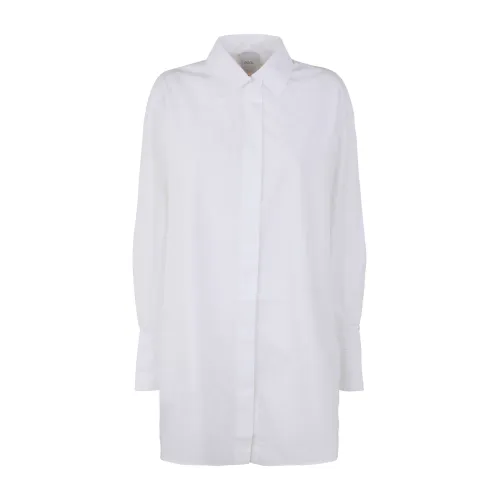 Patou , Mini Shirt Dress ,White female, Sizes: