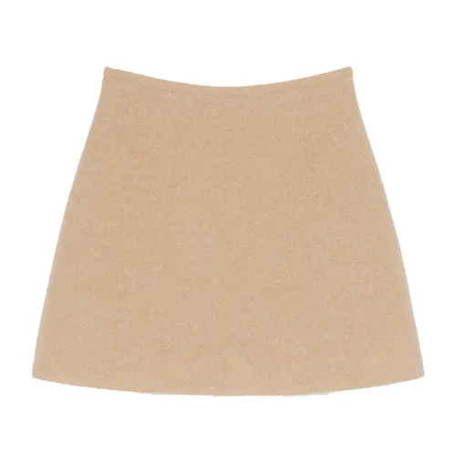 Patou , Pencil Skirts ,Beige female, Sizes: