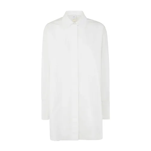 Patou , White Iconic Mini Shirt Dress ,White female, Sizes:
