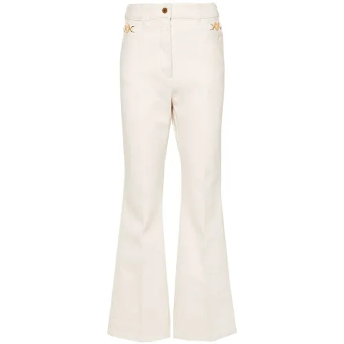 Patou , Wide Trousers ,Beige female, Sizes: