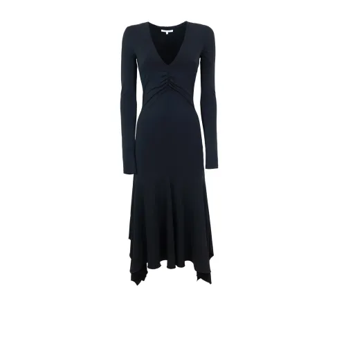 Patrizia Pepe , Black Maxi Dress for Modern Women ,Black female, Sizes: