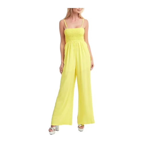 Patrizia Pepe , Elevate Your Style with this Stunning Jumpsuit ,Yellow female, Sizes: