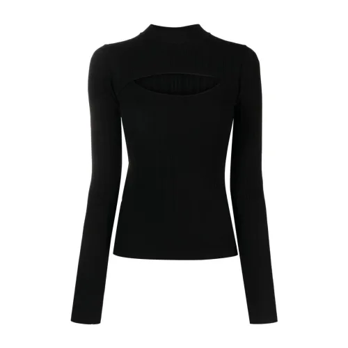 Patrizia Pepe , K103 Nero Sweater ,Black female, Sizes: