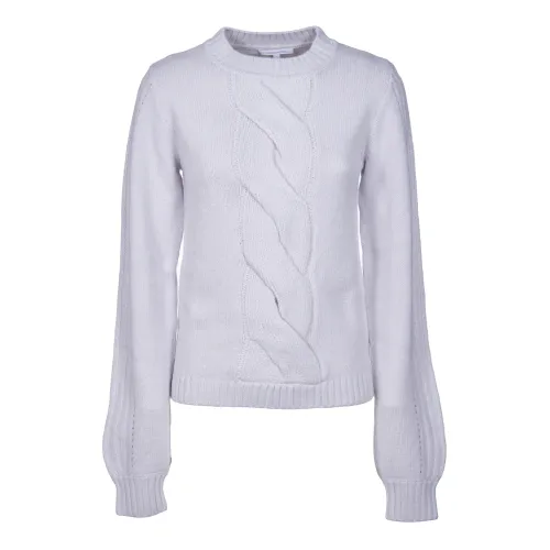 Patrizia Pepe , Metal Pinafore Sweaters ,White female, Sizes: