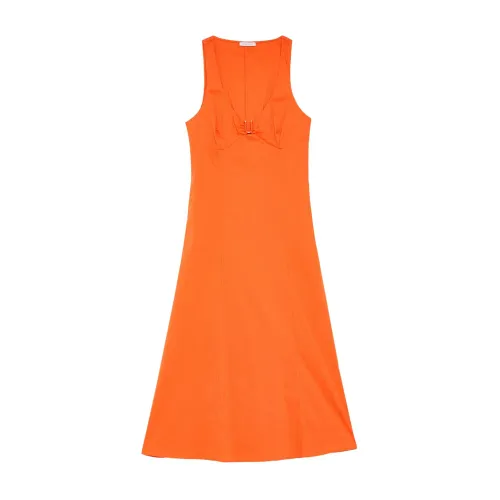 Patrizia Pepe , Piercing Dress ,Orange female, Sizes: