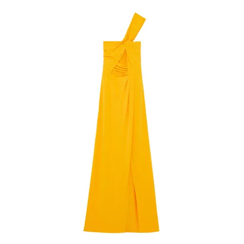 Patrizia Pepe , Statement Style Dress ,Orange female, Sizes: