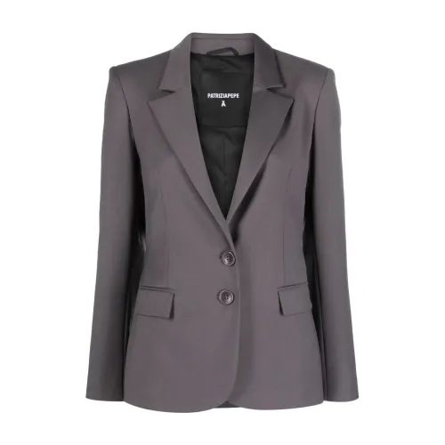Patrizia Pepe , Stylish Jackets for Women ,Gray female, Sizes:
