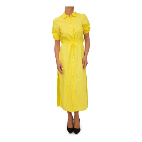 Patrizia Pepe , Yellow Dress ABO ,Yellow female, Sizes: