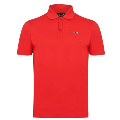 Paul And Shark Logo Polo Shirt - Red