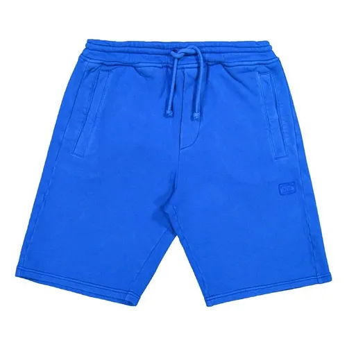 Paul And Shark Water Repellant Organic Cotton Jogging Shorts - Blue