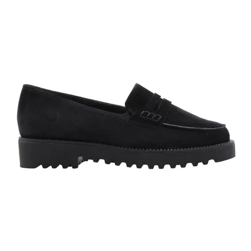Paul Green , Ponant Mocassin - Stylish Slip-On Shoes ,Black female, Sizes: