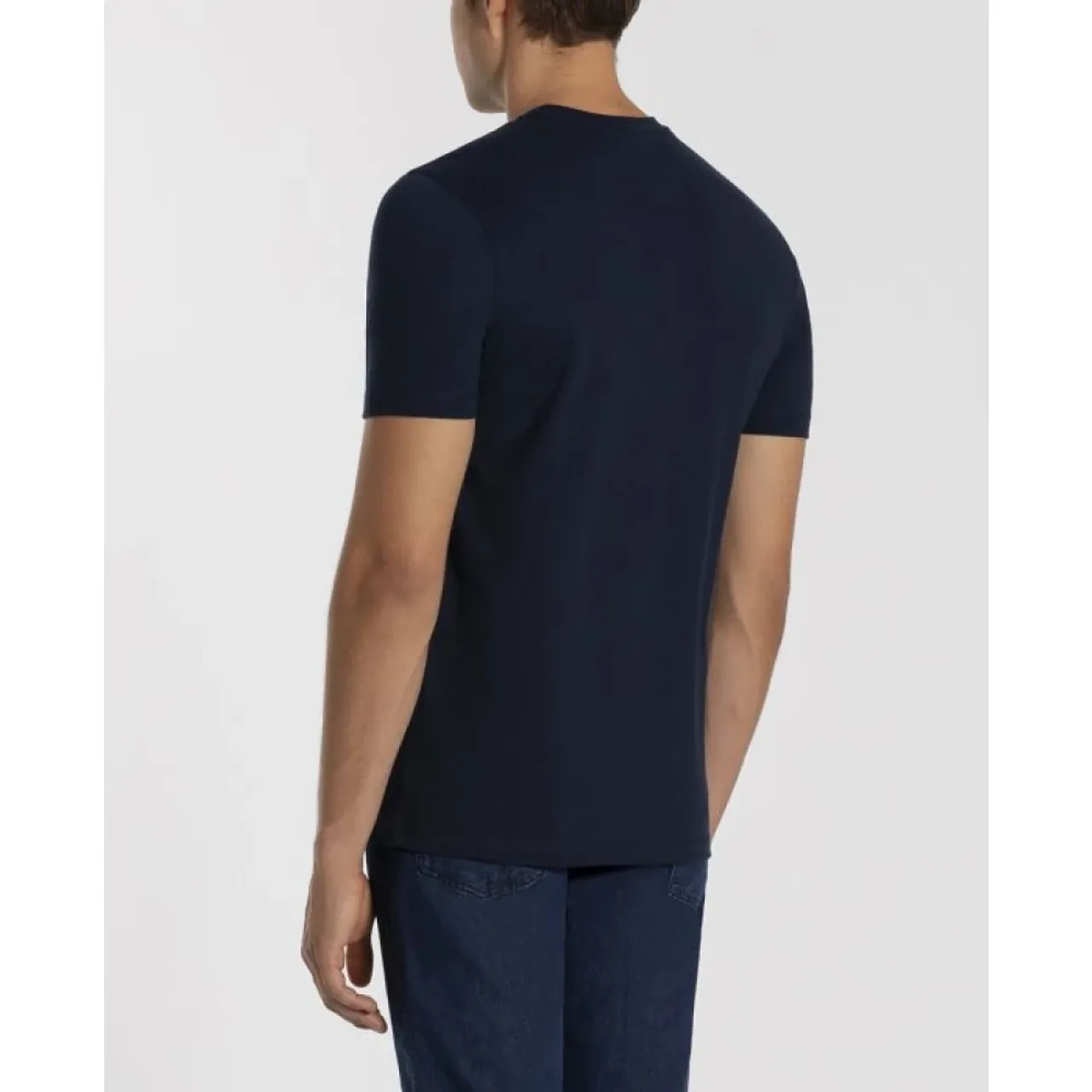 Paul & Shark , Blue Cotton T-Shirt ,Blue male, Sizes: