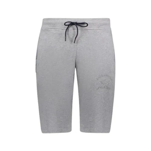 Paul & Shark , Casual shorts ,Gray male, Sizes: