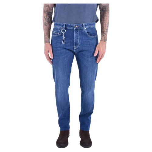 Paul & Shark , Denim Stretch Skinny Jeans ,Blue male, Sizes: