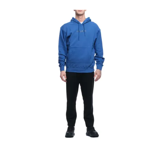 Paul & Shark , Hooded sweatshirt ,Blue male, Sizes: