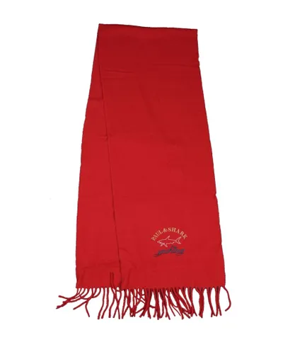 Paul & Shark Mens And Scarf Red - One