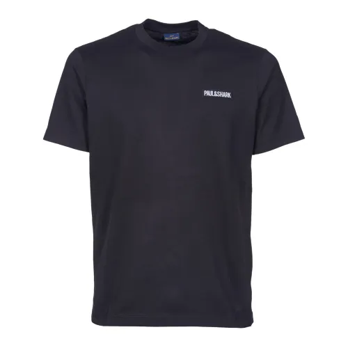 Paul & Shark , Paul&Shark T-shirts and Polos Black ,Black male, Sizes: